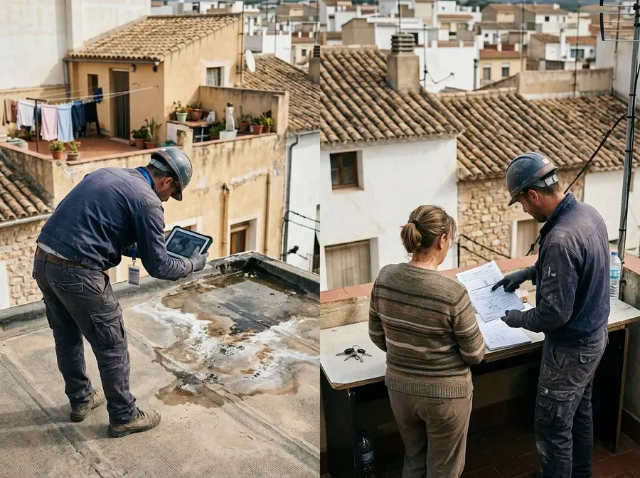 Filtraciones en Comunidades de Propietarios en Lorca — trabajo 2 de 4