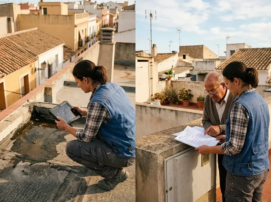 Filtraciones en Comunidades de Propietarios en Lorca — trabajo 3 de 4