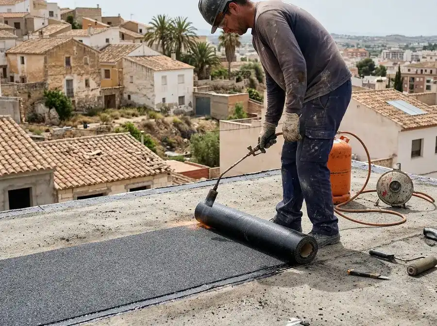 Impermeabilización con Lámina Asfáltica en Lorca — trabajo 3 de 4