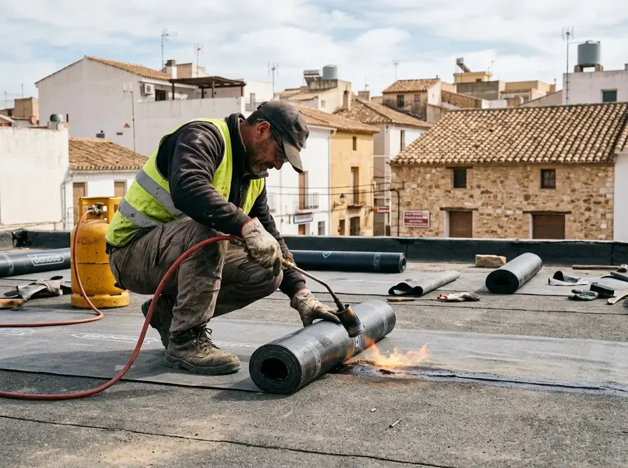Impermeabilización con Lámina Asfáltica en Lorca — trabajo 4 de 4