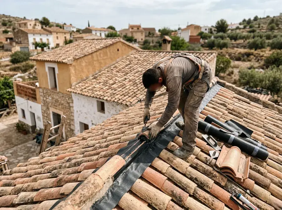 Impermeabilización de Cubiertas y Tejados en Lorca — trabajo 1 de 4