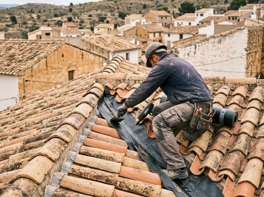 Impermeabilización de Cubiertas y Tejados en Lorca — trabajo 2 de 4
