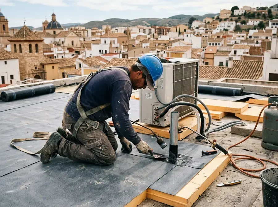 Impermeabilización de Terraza Ático en Lorca — trabajo 2 de 4