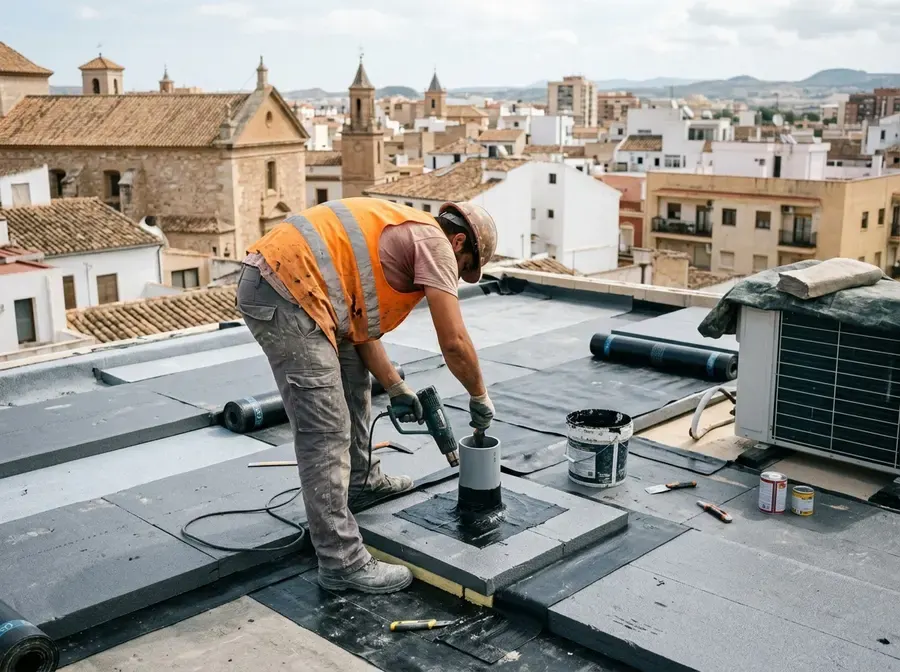 Impermeabilización de Terraza Ático en Lorca — trabajo 4 de 4