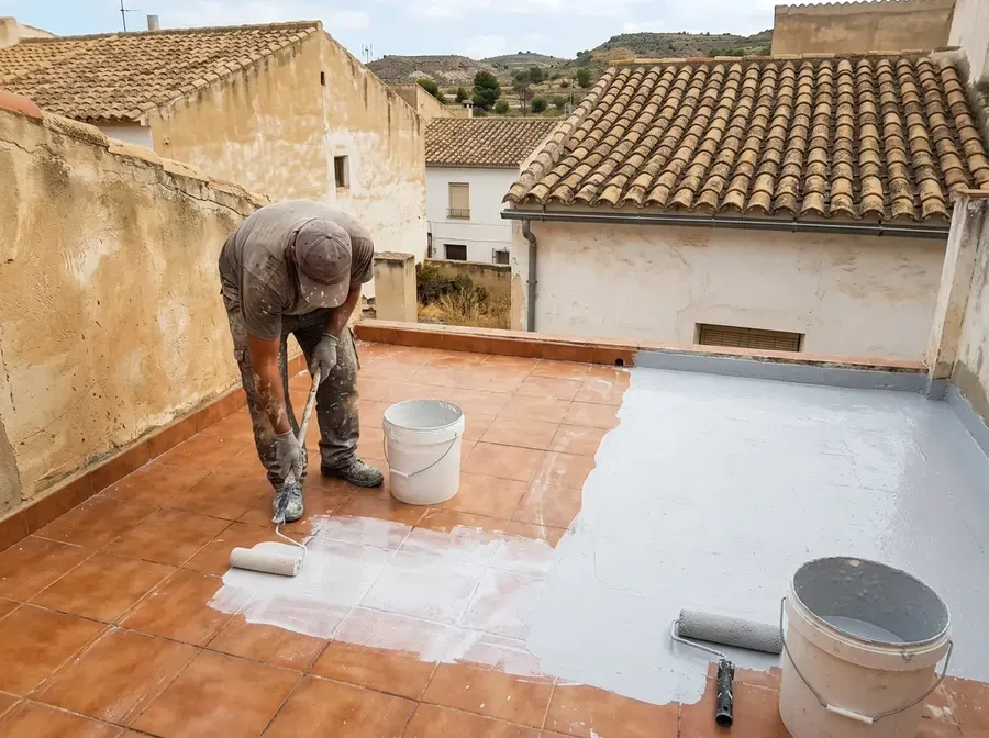 Impermeabilizar Terraza sin Levantar el Pavimento en Lorca — trabajo 1 de 4