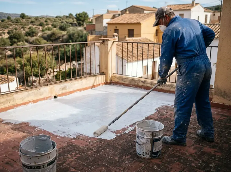 Impermeabilizar Terraza sin Levantar el Pavimento en Lorca — trabajo 3 de 4