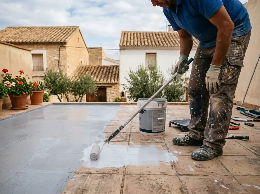 Impermeabilizar Terraza sin Levantar el Pavimento en Lorca — trabajo 4 de 4