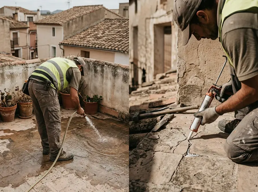 Reparación de Goteras en Lorca — trabajo 1 de 4