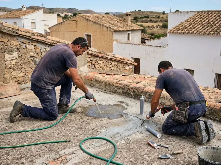 Reparación de Goteras en Lorca — trabajo 2 de 4
