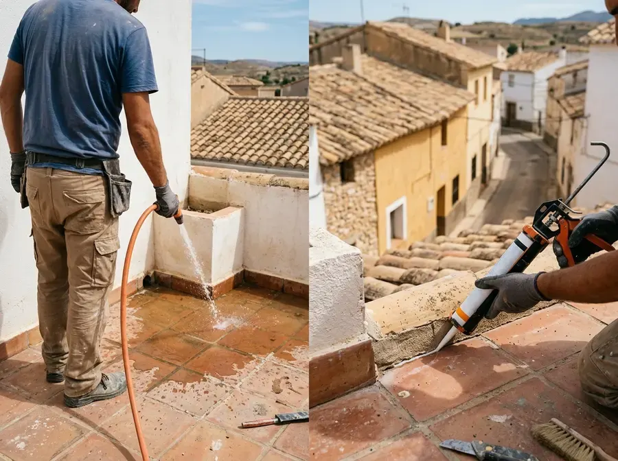 Reparación de Goteras en Lorca — trabajo 3 de 4