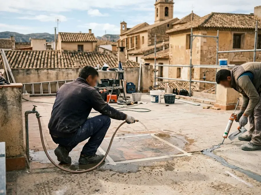 Reparación de Goteras en Lorca — trabajo 4 de 4