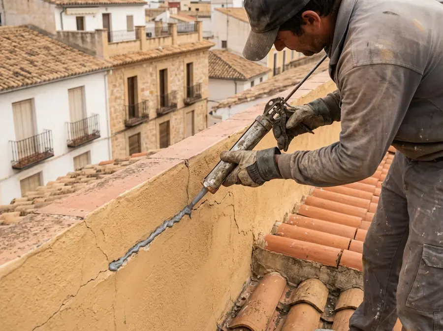 Sellado de Grietas y Juntas de Dilatación en Lorca — trabajo 1 de 4