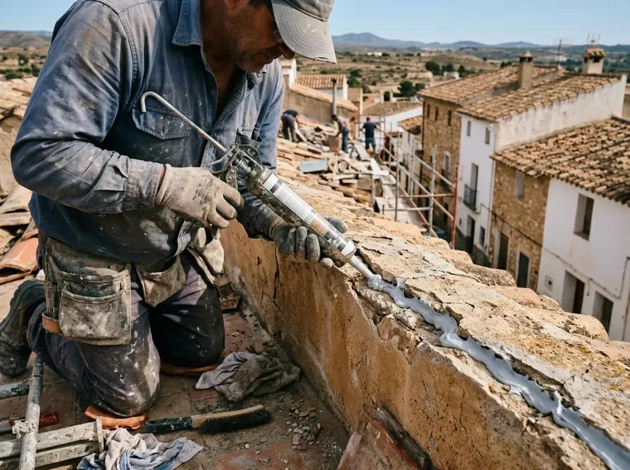 Sellado de Grietas y Juntas de Dilatación en Lorca — trabajo 3 de 4