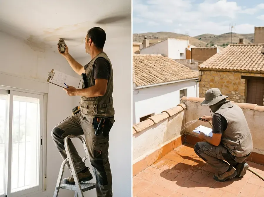 Terraza que Gotea al Piso de Abajo en Lorca — trabajo 4 de 4