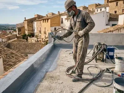 Impermeabilización con Poliurea Proyectada en Lorca
